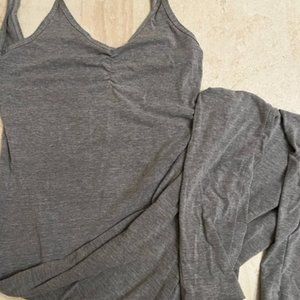 American Apparel One-piece bodysuit, Grey